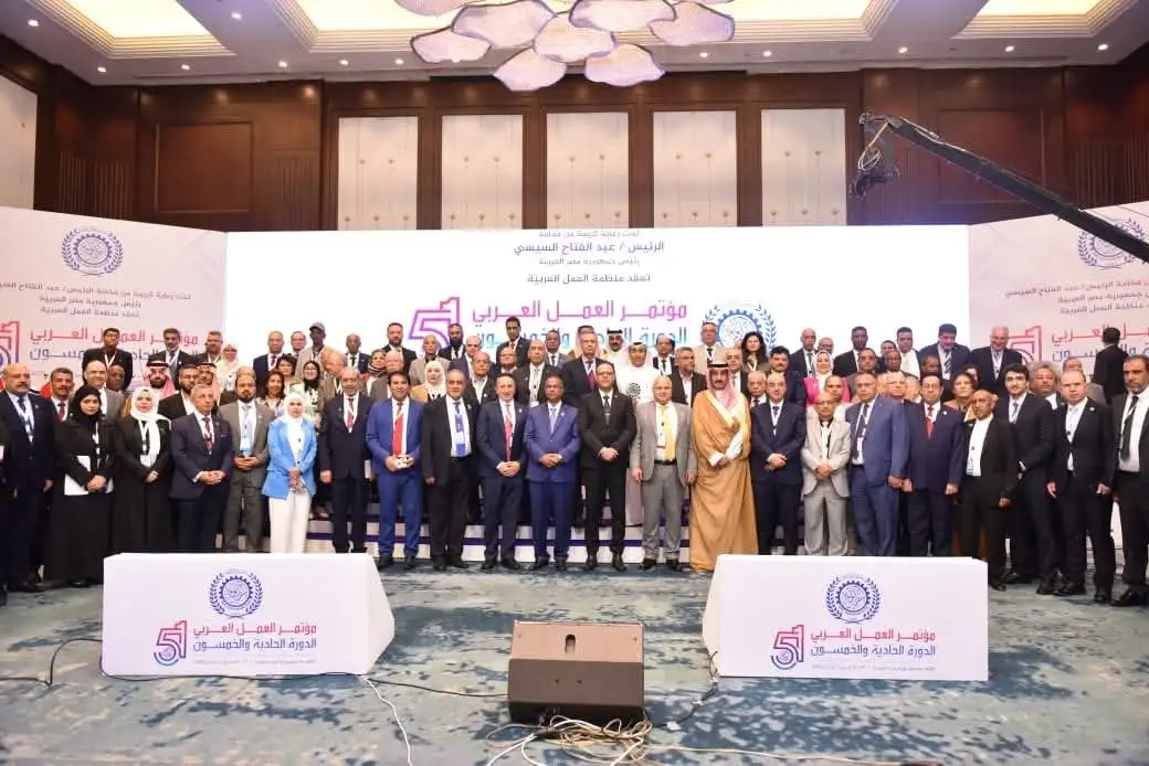 خلال كلمته بمؤتمر العمل العربي 'وزير العمل' :مصر تبذل جهودًا مكثفة مع أشقائها العرب لوقف إطلاق النار في غزة وإيصال المساعدات الإنسانية وعدم تصفية القضية الفلسطينية