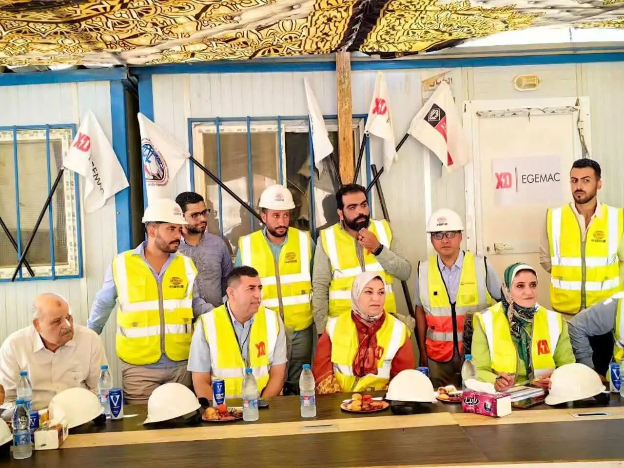 ''نائب وزير الكهرباء'' تتفقد سير العمل بمشروعات الدلتا الجديدة لدعم الشبكة القومية و تنفذها ''إجيماك''