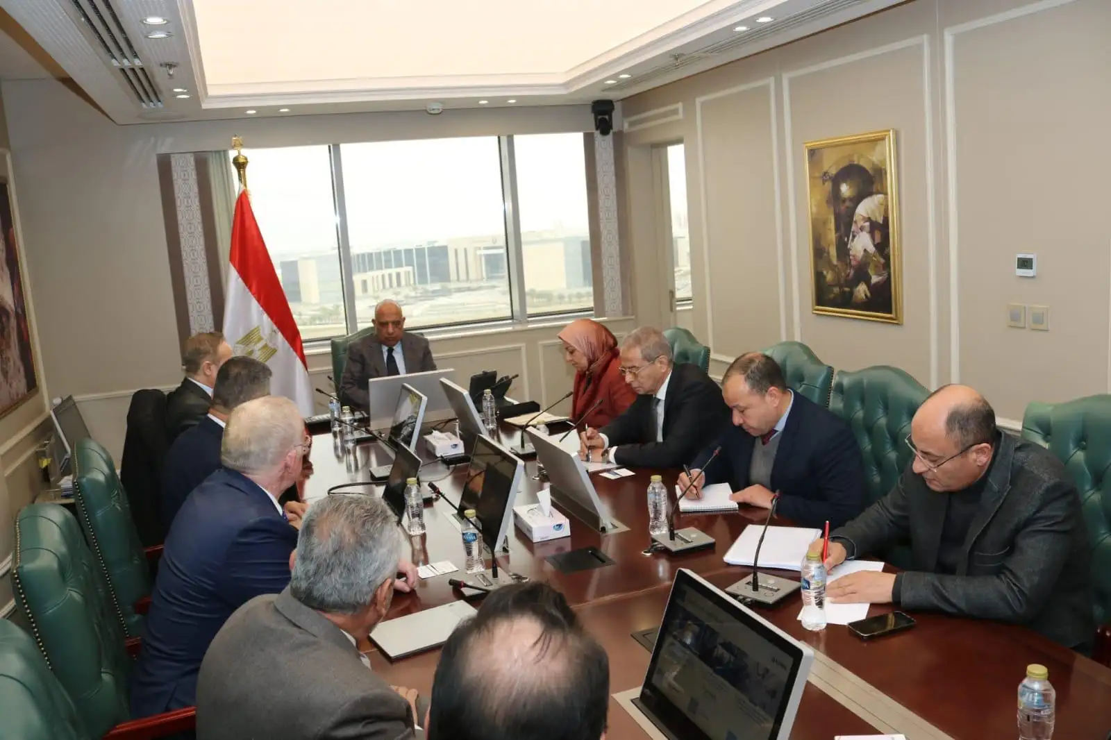 ''وزير الكهرباء'' يبحث مع شركة ''أكوا باور السعودية'' تعزيز التعاون والشراكة فى مجالات الطاقة المتجددة ودعم الشبكة الموحدة